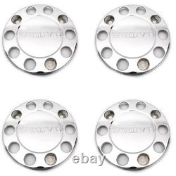 To Fit Volvo Truck & Bus Stainless Steel 22.5 Wheel Covers 4pcs