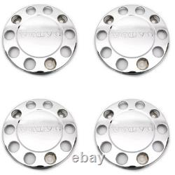 To Fit Volvo Truck & Bus Stainless Steel 22.5 Wheel Covers 4pcs