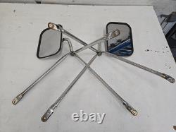 Tow Mirrors Chevy Gmc Truck 73-87 Oem Stainless Steel C30 K30