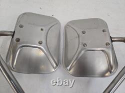 Tow Mirrors Chevy Gmc Truck 73-87 Oem Stainless Steel C30 K30