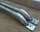 Truck Bed Side Rails Round Stainless Steel Fits Ford F-150 2004-2008 Long Bed