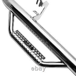 Truck Bed Side Step C1489QC-SS Smittybilt Nerf Steps 4 Step Stainless Steel