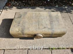 Truck Behind The Seat Fuel Tank Clean With Stainless Steel Cap Approx 26x14x8