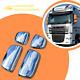 Truck Daf Xf 105 Side Mirror Guards Cover Chrome Stainless Steel