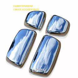 Truck DAF XF 105 Side Mirror Guards Cover Chrome Stainless steel