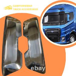 Truck Ford F-MAX Side Mirror Guards Cover Chrome Stainless steel