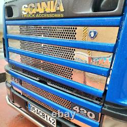 Truck Front Grill for Scania 1998-2004 L Cab Chrome Stainless steel