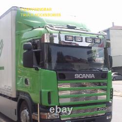 Truck Front Grill for Scania 1998-2004 L Cab Chrome Stainless steel
