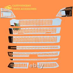 Truck Front Grill for Scania NG/S Series S500 2017-2024 Chrome Stainless Steel