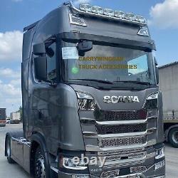 Truck Front Grill for Scania NG/S Series S500 2017-2024 Chrome Stainless Steel