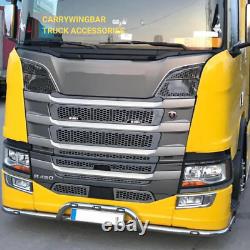 Truck Front Grill for Scania R Series 2017-2024 Chrome Stainless Steel