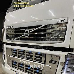 Truck Front Upper and Lower Grill for Volvo FH3 Chrome Stainless steel