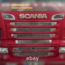 Truck Grill for Scania R500 2010-2013 Sensorless Chrome Stainless steel