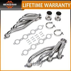 Truck Headers For LS series engine swaps Direct Fit New Stainless Steel 2Pcs