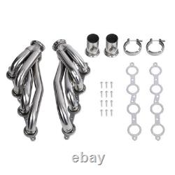 Truck Headers For LS series engine swaps Direct Fit New Stainless Steel 2Pcs