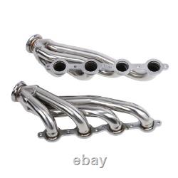 Truck Headers For LS series engine swaps Direct Fit New Stainless Steel 2Pcs