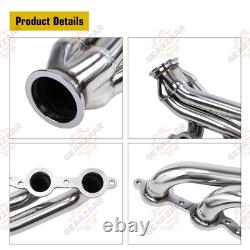 Truck Headers For LS series engine swaps GEARZAAR Stainless Steel Replacement