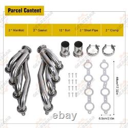 Truck Headers For LS series engine swaps GEARZAAR Stainless Steel Replacement