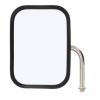 Truck Lite 97662 Door Mirror 7.5 X 10.5 In, Silver Stainless Steel, Flat