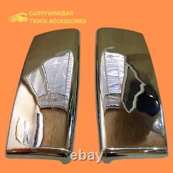 Truck MAN TGX-TGS 2015-2020 Side Mirror Guards Chrome Stainless steel
