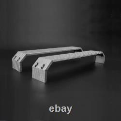 Truck Metal Fender Stainless Steel 114 Dumper Car Model Toys Parts For Tamiyay