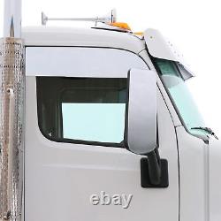 Truck Pair Chop Tops for Peterbilt 567/579 6 Stainless Steel Window Frame Mount