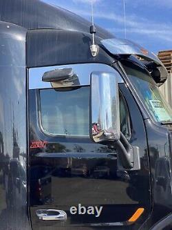 Truck Pair Chop Tops for Peterbilt 567/579 6 Stainless Steel Window Frame Mount