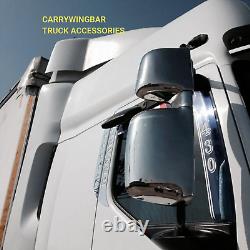 Truck Renault Premium 440/460 Side Mirror Guards Cover Chrome Stainless steel