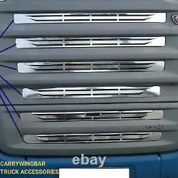 Truck Scania R P Series 2004-2009 Striped Grill Chrome Stainless steel