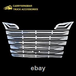 Truck Scania R P Series 2004-2009 Striped Grill Chrome Stainless steel