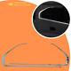 Truck Side Window Trim Strip For Iveco S-way Chrome Stainless Steel