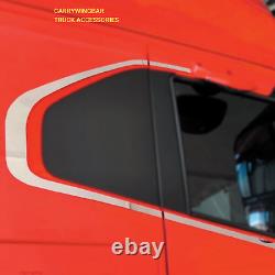 Truck Side window Trim Strip for Iveco S-Way Chrome Stainless steel