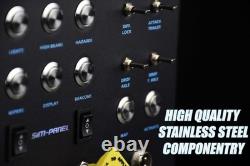 Truck Simulator Button Box Stainless Steel
