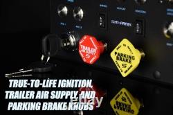 Truck Simulator Button Box Stainless Steel