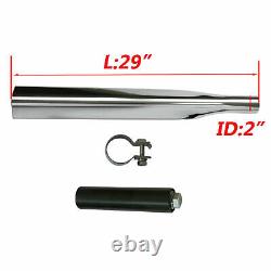 Truck Single Axle Fender Mounting Kit Stainless Steel & Post Tubes With Clamps