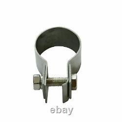 Truck Single Axle Fender Mounting Kit Stainless Steel & Post Tubes With Clamps