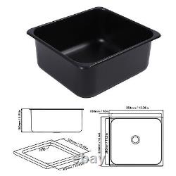 Truck Stainless Steel RV Kitchen Sink With 40mm Drain Outlet 13.78x12.6x5.91in