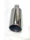 Truck Stainless Steel Rolled Angle Exhaust Tip 2.5 Inlet 5 Outlet 12 Long
