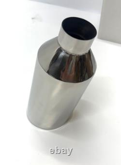 Truck Stainless Steel Rolled Angle Exhaust Tip 2.5 Inlet 5 Outlet 12 Long