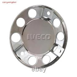 Truck Stainless steel Wheel Trim Cover 4Pcs to fit IVECO
