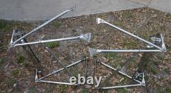 Truck West Coast Mirror Pair Stainless Steel LARGE 7 X 16 VERY GOOD USED CON