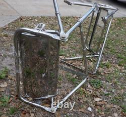 Truck West Coast Mirror Pair Stainless Steel LARGE 7 X 16 VERY GOOD USED CON
