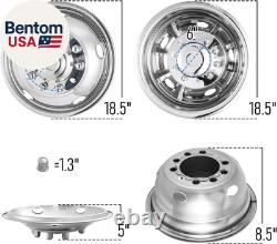 Truck Wheel Simulator Covers 17 Inch Stainless Steel