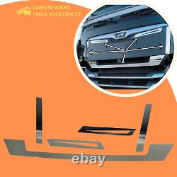 Truck front panel Grill Trim for MAN TGX Euro 6 2021-2024 Chrome Stainless steel