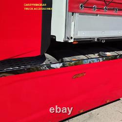 Truck side strip trim lath for Iveco S-Way Chrome Stainless steel