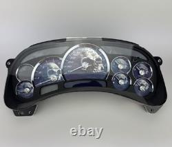 US Speedo Custom Skull Stainless Steel Gauge Face for 03-05 GM/Chevy Truck & SUV