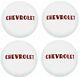 United Pacific Stainless Steel Hub Cap Set 1947-1953 Chevy Pickup Truck 1/2 Ton