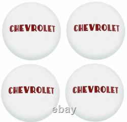 United Pacific Stainless Steel Hub Cap Set 1947-1953 Chevy Pickup Truck 1/2 Ton