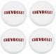 United Pacific Stainless Steel Hub Cap Set 1947-1953 Chevy Pickup Truck 1/2 Ton