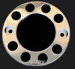 Universal 22.5 Wheel Hub Cover Stainless Steel x2Pcs to fit All Trucks & Buses